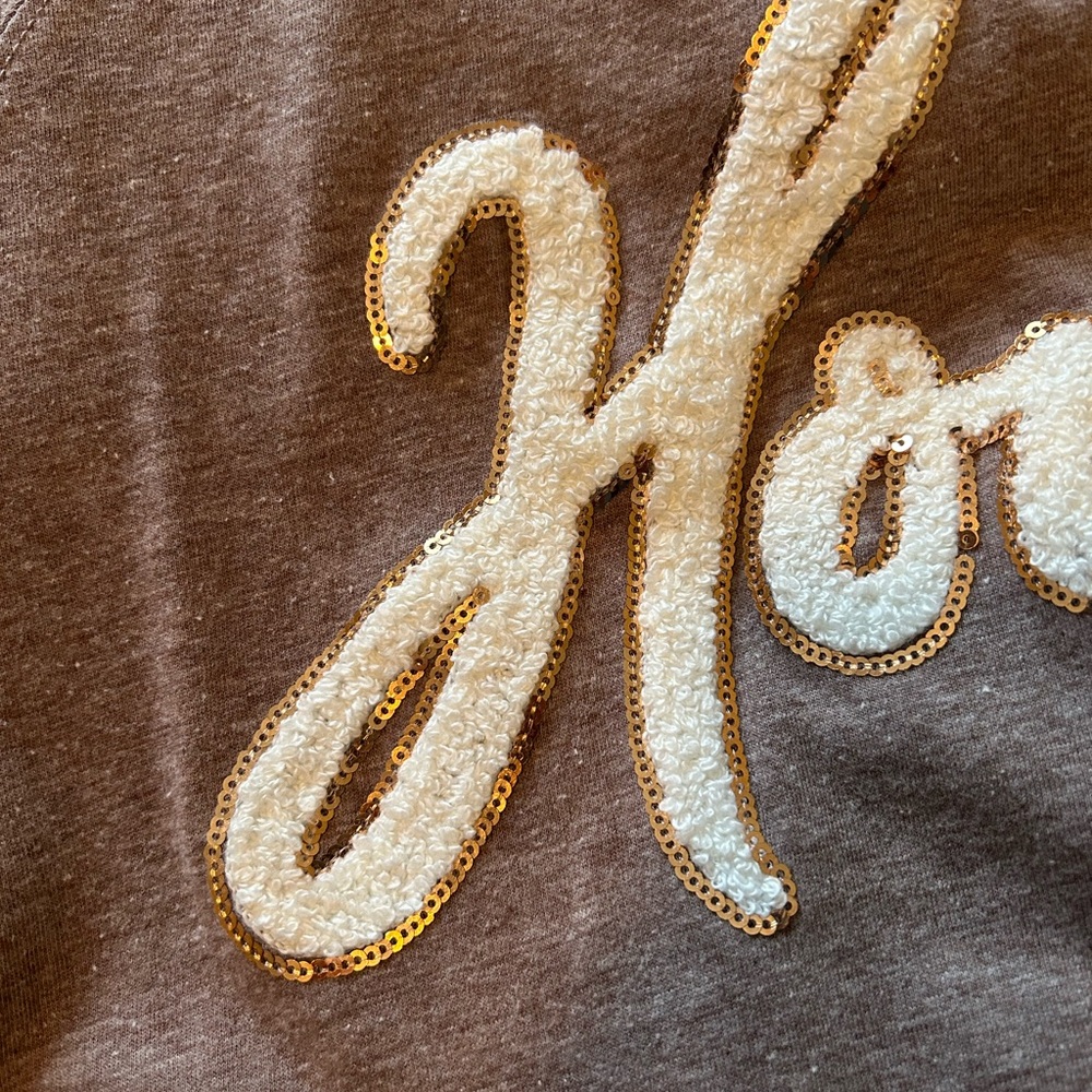 Auniege “Howdy” lightweight long sleeved tshirt, L, brown - Picture 6 of 6